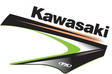 Load image into Gallery viewer, Factory Effex OEM Tank Graphic fits Kawasaki KX 85 / 100 - Main Product View