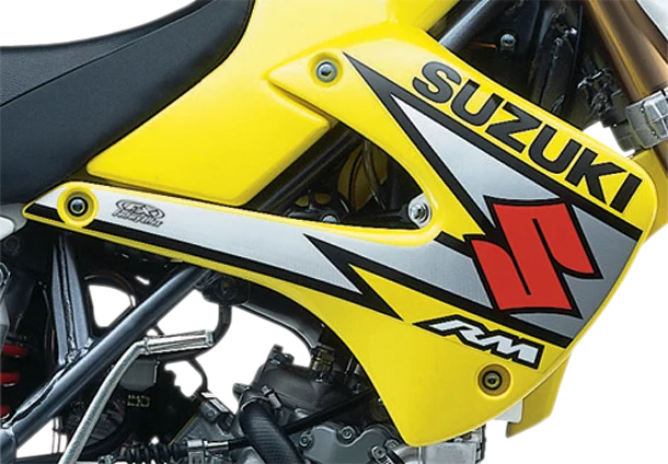 Factory Effex OEM Tank Graphic fits Suzuki RM 125 / RM 250 - Side View