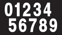 Load image into Gallery viewer, Factory Effex Pro Number 1 - White - 8" 02-4371 - Side View