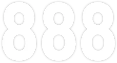 Factory Effex Pro Number 8 - White - 8" 02-4378 - Main Product View
