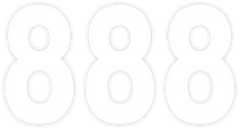 Load image into Gallery viewer, Factory Effex Pro Number 8 - White - 8" 02-4378 - Main Product View