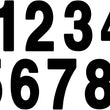 Load image into Gallery viewer, Factory Effex Pro Number 9 - Black - 7" 02-4349 - Side View