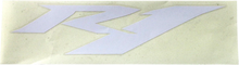 Load image into Gallery viewer, Factory Effex R1 Decal - White - 12" 17-94216 - Main Product View