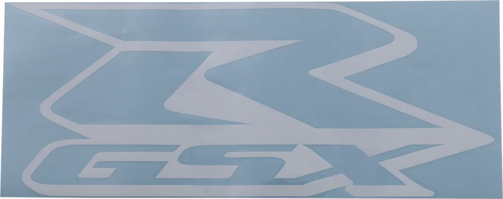 Factory Effex R1 Decal - White - 12" 17-94216 - Side View