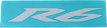 Load image into Gallery viewer, Factory Effex R6 Decal - White - 12" 17-94218 - Main Product View
