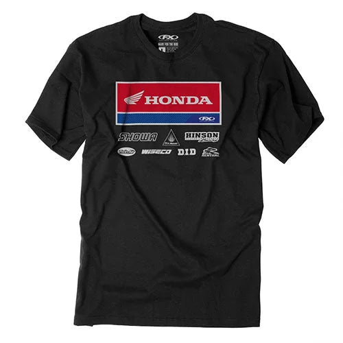 Factory Effex RACEWEAR T-SHIRT / BLACK L fits 2021 Honda