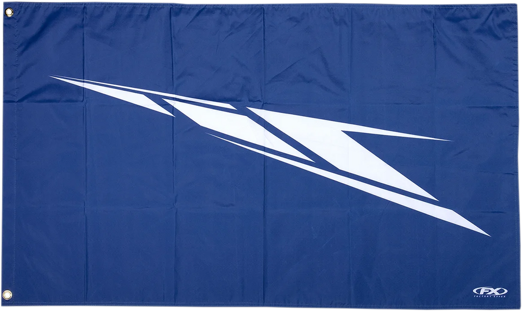 Factory Effex RV Flag - Blue - Yamaha Strobe 22-45240 - Main Product View