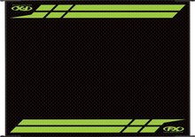 Load image into Gallery viewer, Factory Effex RV Mat - Black/Green - Kawasaki 22-45130 - Main Product View