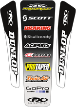 Load image into Gallery viewer, Factory Effex Rear Fender Decal Kit - Universal 07-32020 - Side View