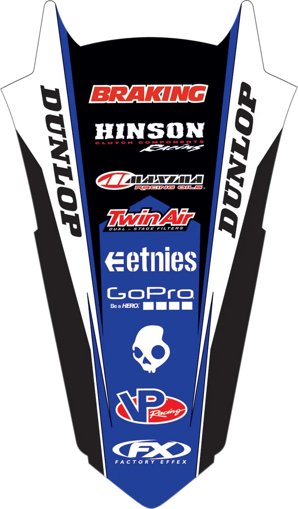 Factory Effex Rear Fender Graphic - CRF250 17-32320 - Side View