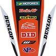 Load image into Gallery viewer, Factory Effex Rear Fender Graphic - KTM 22-32532 - Main Product View
