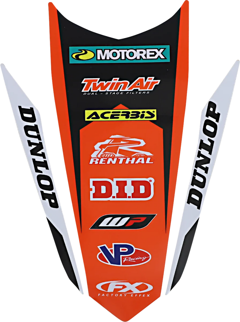 Factory Effex Rear Fender Graphic - KTM 22-32532 - Main Product View