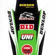 Load image into Gallery viewer, Factory Effex Rear Fender Graphic - KX 450 27-32140 - Main Product View