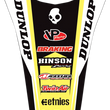 Load image into Gallery viewer, Factory Effex Rear Fender Graphic - RM 80/85 19-32410 - Main Product View