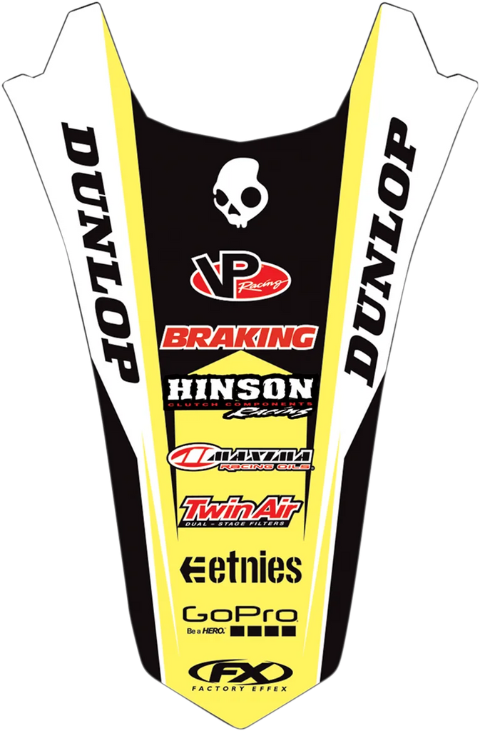 Factory Effex Rear Fender Graphic - RM-Z 450 19-32430 - Main Product View