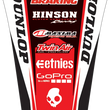 Load image into Gallery viewer, Factory Effex Rear Fender Graphic - YZ 125/250 17-32216 - Detail View