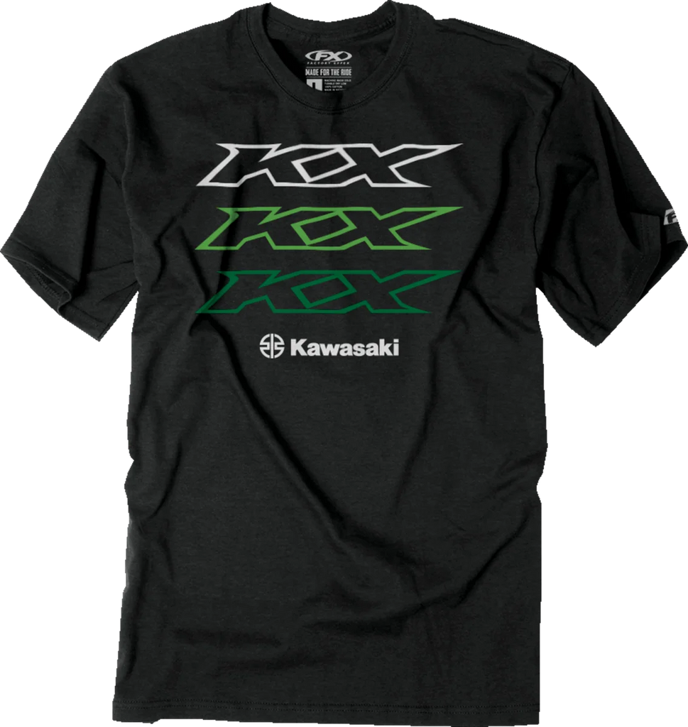 Factory Effex Repeater T-Shirt - Heather Charcoal - Medium fits Kawasaki - Main Product View