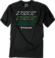 Load image into Gallery viewer, Factory Effex Repeater T-Shirt - Heather Charcoal - XL fits Kawasaki - Side View