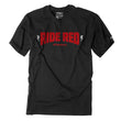 Load image into Gallery viewer, Factory Effex Ride Red Bolt T-Shirt / Black (XXL) 16-88326 fits Honda