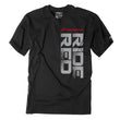 Load image into Gallery viewer, Factory Effex Ride Red Vert T-Shirt / Black (L) 16-88312 fits Honda