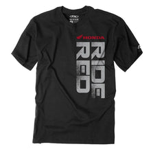 Load image into Gallery viewer, Factory Effex Ride Red Vert T-Shirt / Black (M) 16-88310 fits Honda
