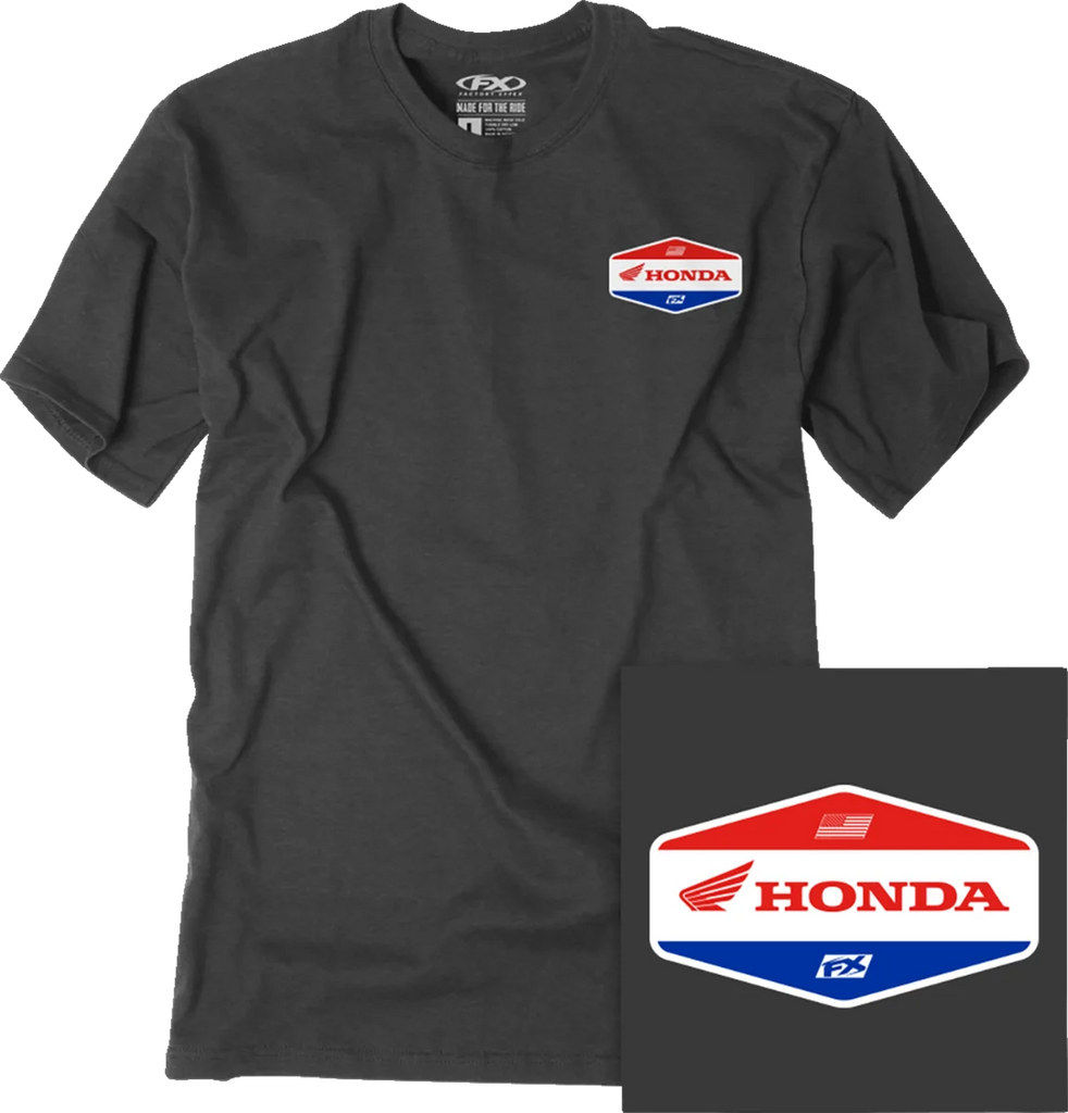 Factory Effex Stadium T-Shirt - Heather Charcoal - XL fits Honda - Main Product View