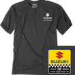 Load image into Gallery viewer, Factory Effex Starting Line T-Shirt - Heather Charcoal - XL fits Suzuki - Main Product View