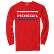 Load image into Gallery viewer, Factory Effex Stripes Long Sleeve T-Shirt / Red XL 23-87316 fits Honda - Side View