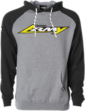 Load image into Gallery viewer, Factory Effex Suzuki Army Hoodie - Black/Heather Charcoal - Medium 23-88402 - Main Product View