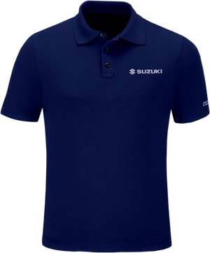 Factory Effex Suzuki Polo Shirt - Navy - 2XL 25-85408 - Main Product View