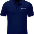 Load image into Gallery viewer, Factory Effex Suzuki Polo Shirt - Navy - XL 25-85406 - Main Product View