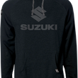Load image into Gallery viewer, Factory Effex Suzuki Shadow Pullover Hoodie - Black - 2XL 25-88408 - Main Product View