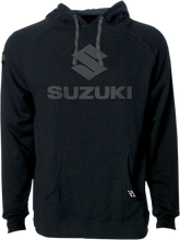 Load image into Gallery viewer, Factory Effex Suzuki Shadow Pullover Hoodie - Black - Large 25-88404 - Main Product View