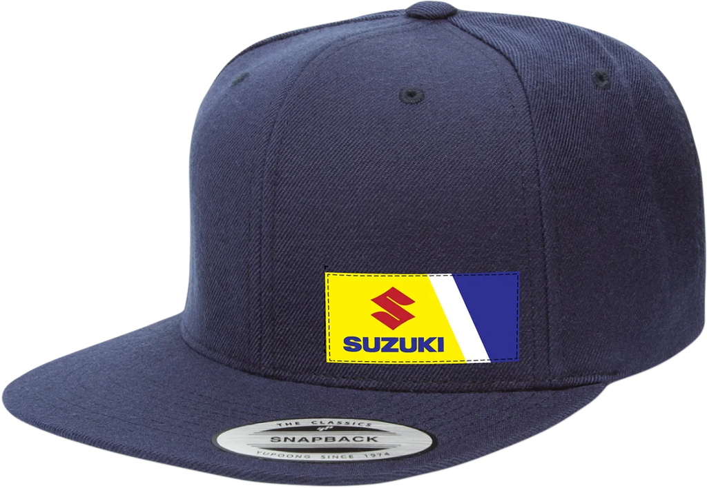 Factory Effex Suzuki Wedge Hat - Navy 23-86400 - Main Product View
