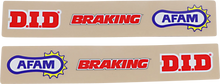 Load image into Gallery viewer, Factory Effex Swingarm Graphic - AFAM Braking DID - Main Product View