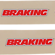Load image into Gallery viewer, Factory Effex Swingarm Graphic - AFAM Braking DID - Main Product View