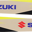 Load image into Gallery viewer, Factory Effex Swingarm Graphic - Suzuki 19-42420 - Main Product View