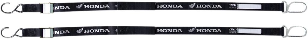 Factory Effex Tie-Downs - Black - Honda 22-45382 - Main Product View