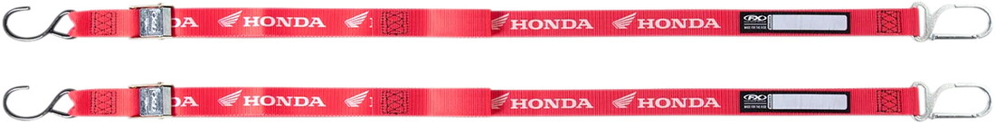 Factory Effex Tie-Downs - Black - Suzuki 22-45482 - Side View