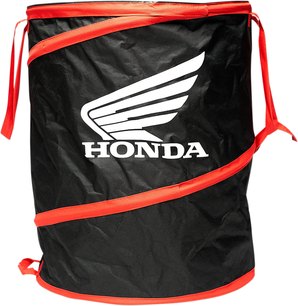 Factory Effex Trash Can - Black/Blue - Yamaha 22-45262 - Side View