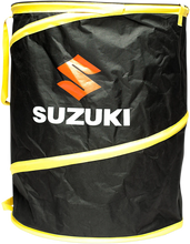 Load image into Gallery viewer, Factory Effex Trash Can - Black/Yellow - Suzuki 22-45460 - Main Product View