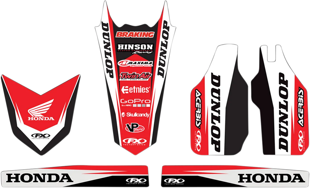 Factory Effex Trim Kit Graphic - Honda 17-50304 - Main Product View