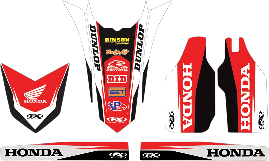 Factory Effex Trim Kit Graphic - Honda 24-50332 - Main Product View