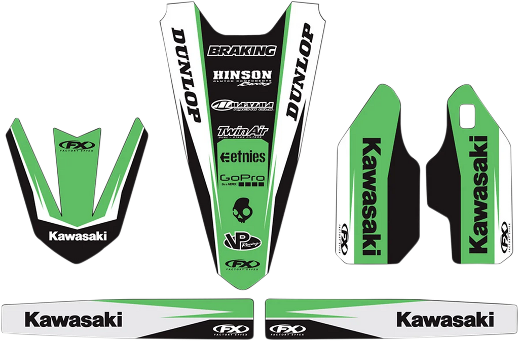 Factory Effex Trim Kit Graphic - Kawasaki 19-50124 - Main Product View