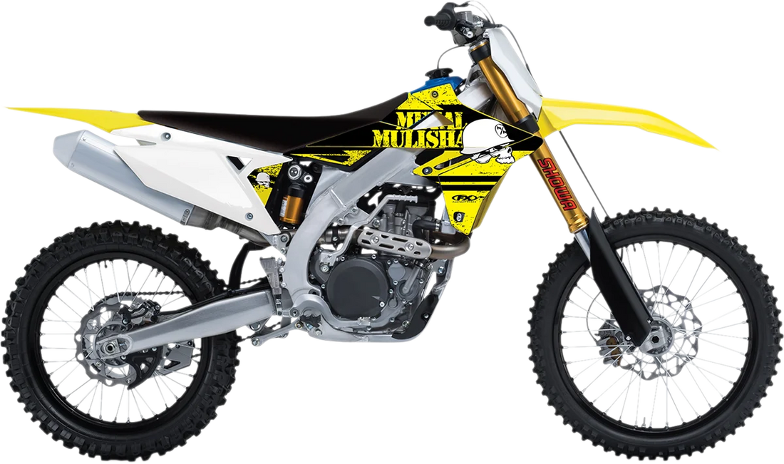 Factory Effex Trim Kit Graphic - Metal Mulisha - Suzuki 23-50460 - Side View