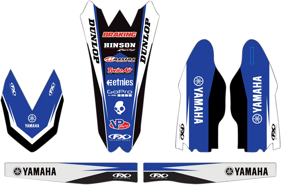 Factory Effex Trim Kit Graphic - Metal Mulisha - Yamaha 23-50260 - Detail View