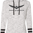 Load image into Gallery viewer, Factory Effex Women's Goldwing Bold Pullover Hoodie - White/Black - Large 25-88824 - Main Product View