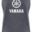Load image into Gallery viewer, Factory Effex Women's Yamaha Idol Muscle Tank Top - Heather Navy - Small 27-87250 - Main Product View