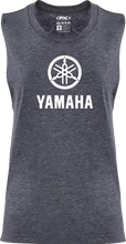 Load image into Gallery viewer, Factory Effex Women&#39;s Yamaha Idol Muscle Tank Top - Heather Navy - Small 27-87250 - Main Product View