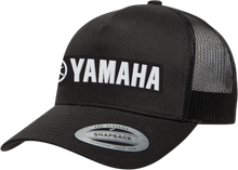 Load image into Gallery viewer, Factory Effex Yamaha Core Hat - Black - One Size 25-86202 - Main Product View